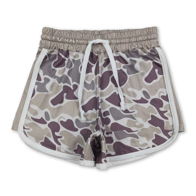 RTS Sibling Baby Girls Southern Hunting Camo Shorts Bottoms