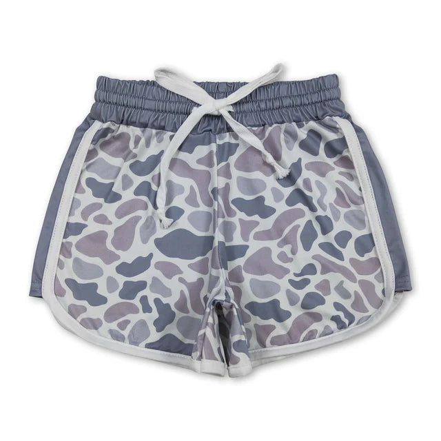 RTS Sibling Baby Girls Southern Hunting Camo Shorts Bottoms
