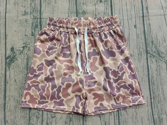 12.9 SS0762 Sample No Moq Baby Boys Southern Khaki Grey Camo Shorts Bottom