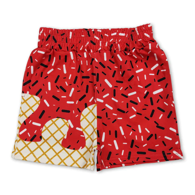 RTS Sibling Short sleeves stars stripe kids boys 4th of july shorts