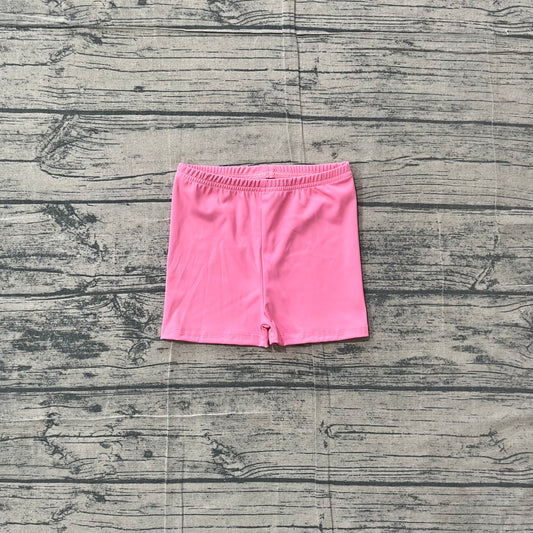 4.26 SS0826 Sample No Moq Pink kids girls summer active shorts