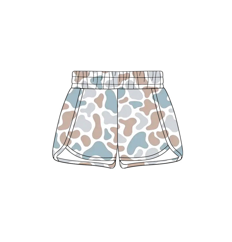 2.26 SS0855 Pre order No Moq Cute Kids Comfortable For Baby Girls Summer Southern Camo Shorts Bottom