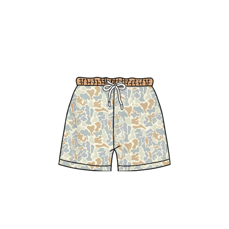 4.7 SS0888 Pre order No Moq Baby Boys Southern Camo Shorts Bottom