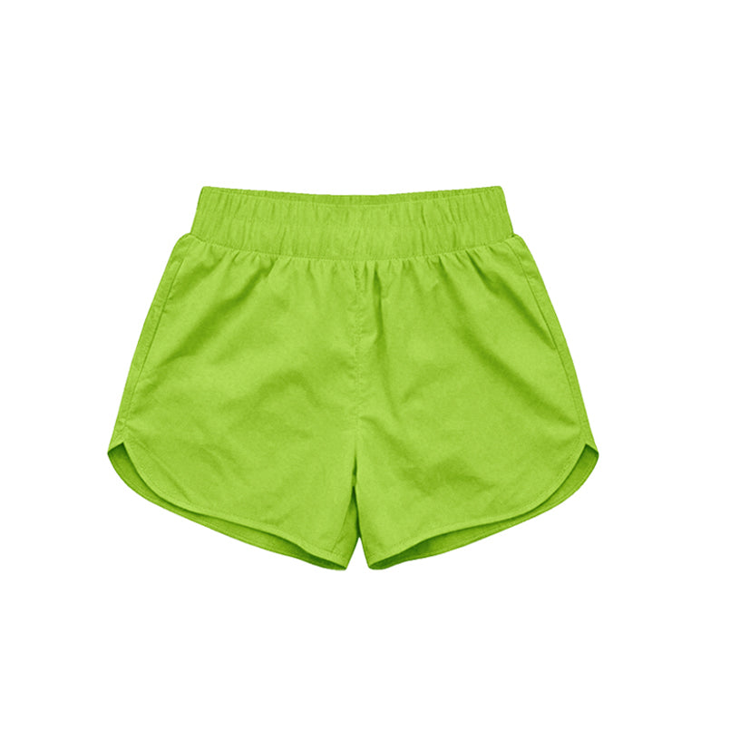 4.15 Pre order No Moq Baby Girls Lavender Yoga Active Sport Shorts Bottom