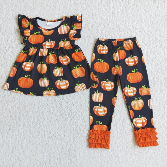 C10-21 Girl Halloween pumpkin set-promotion