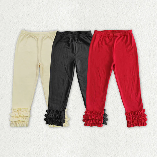 Three-layer lace solid color trousers - three colors optional