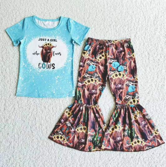 B0-3 Kids girls clothes short sleeve with pants set-promotion $5.5