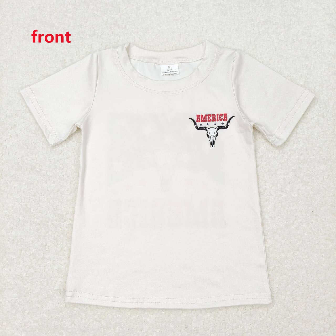 GT0465  Boys summer clothes letter print kids shirt