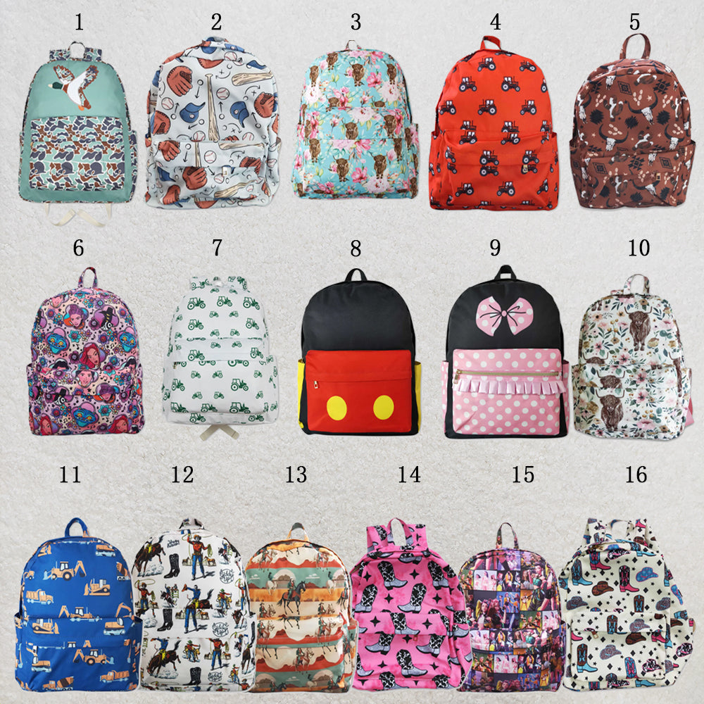 USA Warehouse (IN STOCK) Baby Kids Camo Print Backpack Back Bags