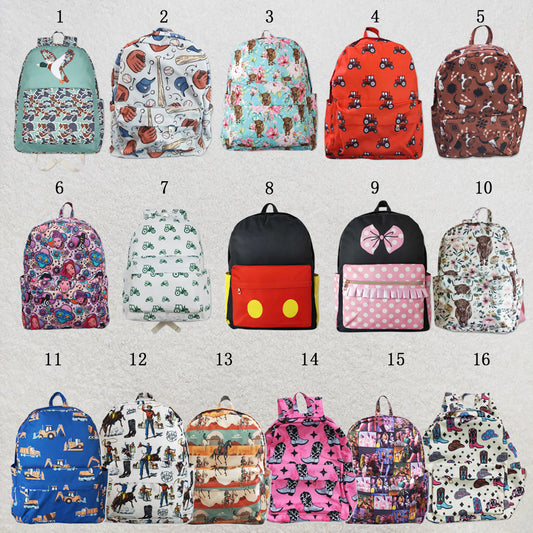 USA Warehouse (IN STOCK) Baby Kids Camo Print Backpack Back Bags