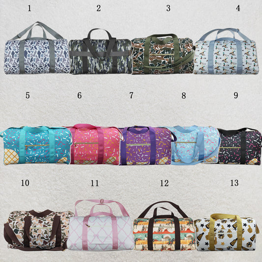 USA Warehouse (IN STOCK) Sibling Colorful Teams Duffl Gym Backpacks