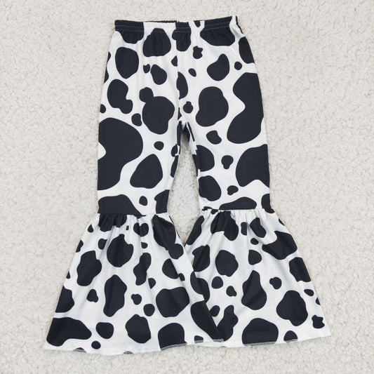 P0041 Girl cow bell bottom pants