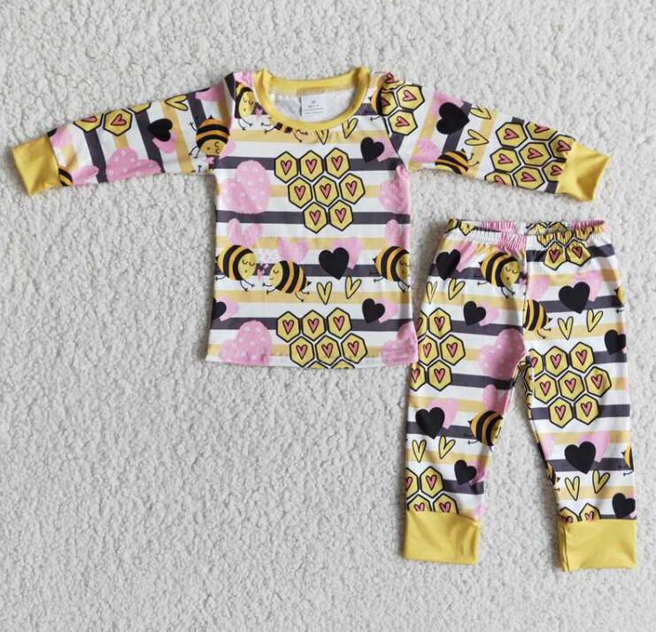 6 A31-2 Bee Girl Pajamas