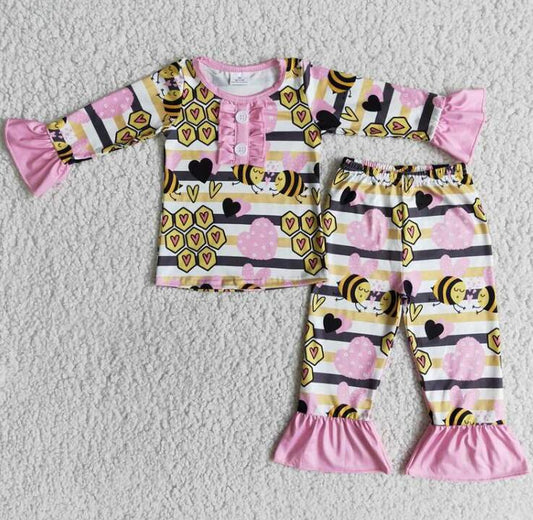 6 A31-2 Bee Girl Pajamas