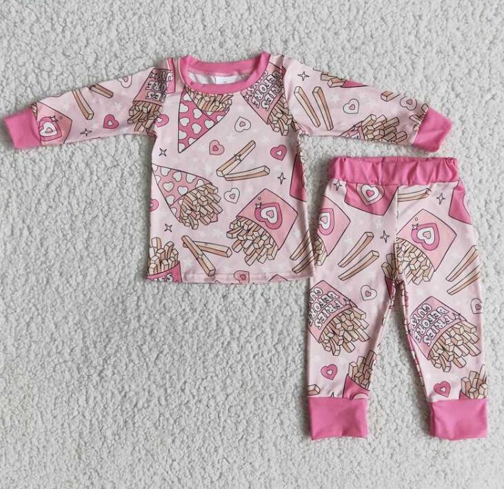 6 A29-20 Pink Leopard Pajamas