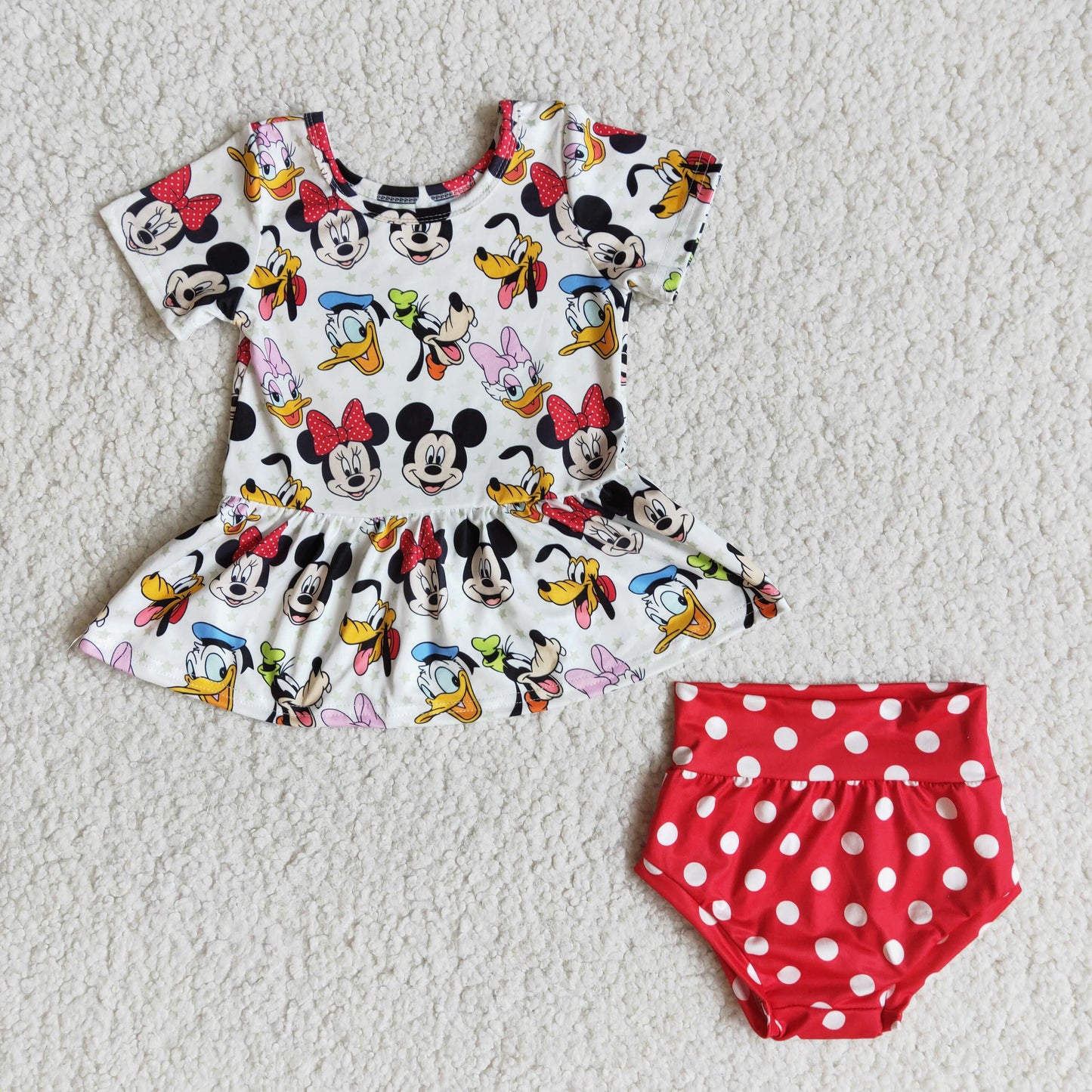 happyland dots bummies outfits