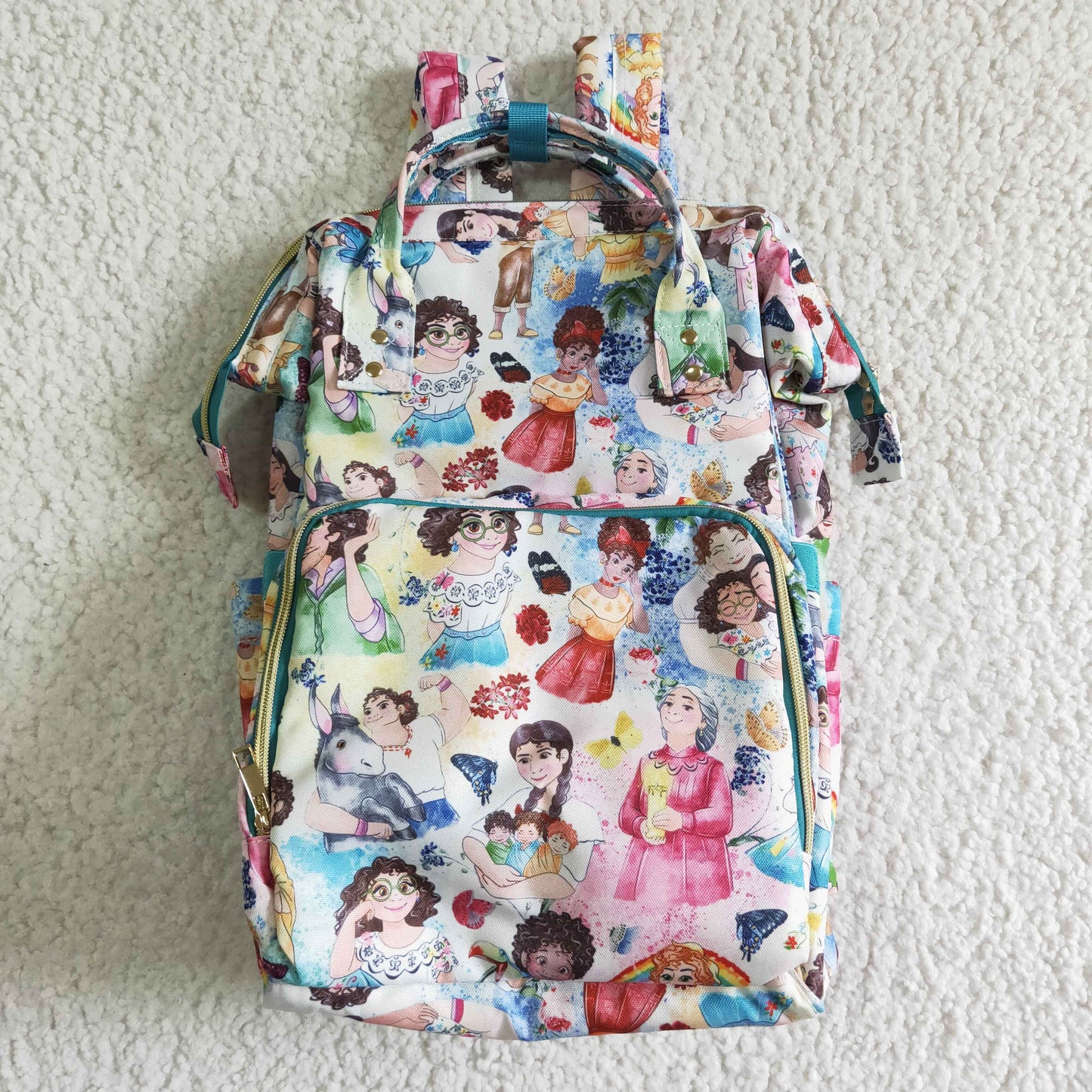 BA0003 Cartoon Movies  Backpack Diaper Bag