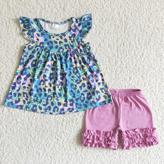 GSSO0025 Summer Colorful Leopard Outfit