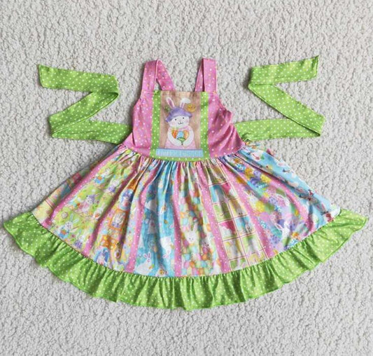 A16-13 Cute Cartoon Easter Dress