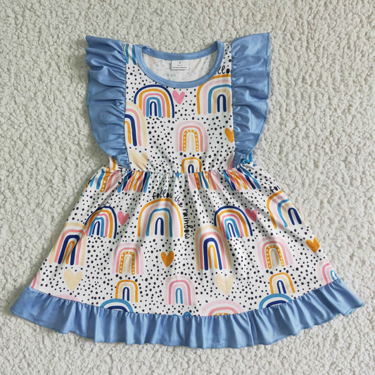 GSD0016 Summer Cute Rainbow Dress