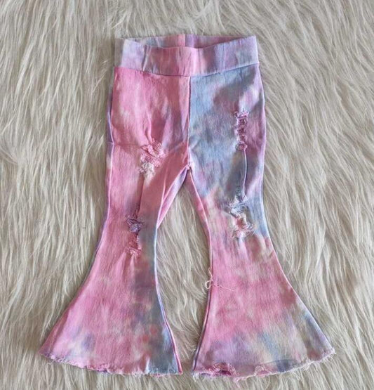 C15-16 Purple Pink Tie Dye Jeans