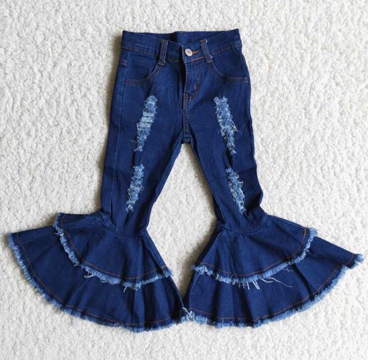 C12-9 Blue Double Layer Jeans
