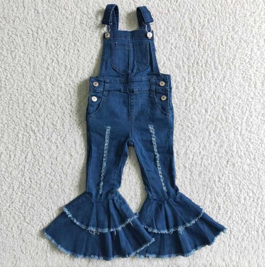 D2-30 blue overalls jeans trousers