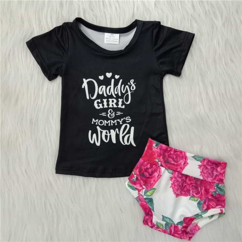 Daddy's girl Mommy's world bummies sets