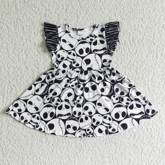 GSD0107 Baby Girls Hallowmas Short Sleeve Dress
