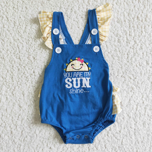 SR0035 Baby Girls You are my sunshine bubble