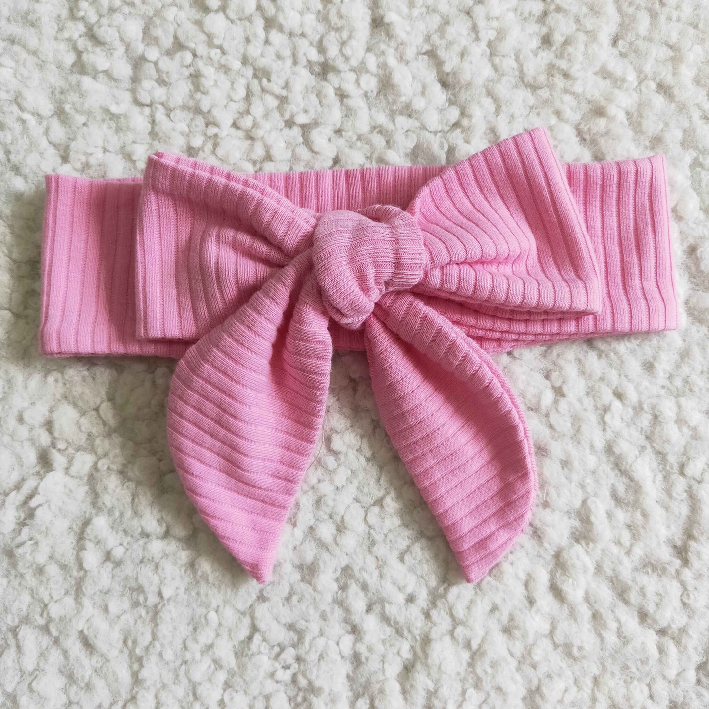 GBO0058 Baby Cute Baby Girls Hot Pink Cotton Bummies Set + Headband