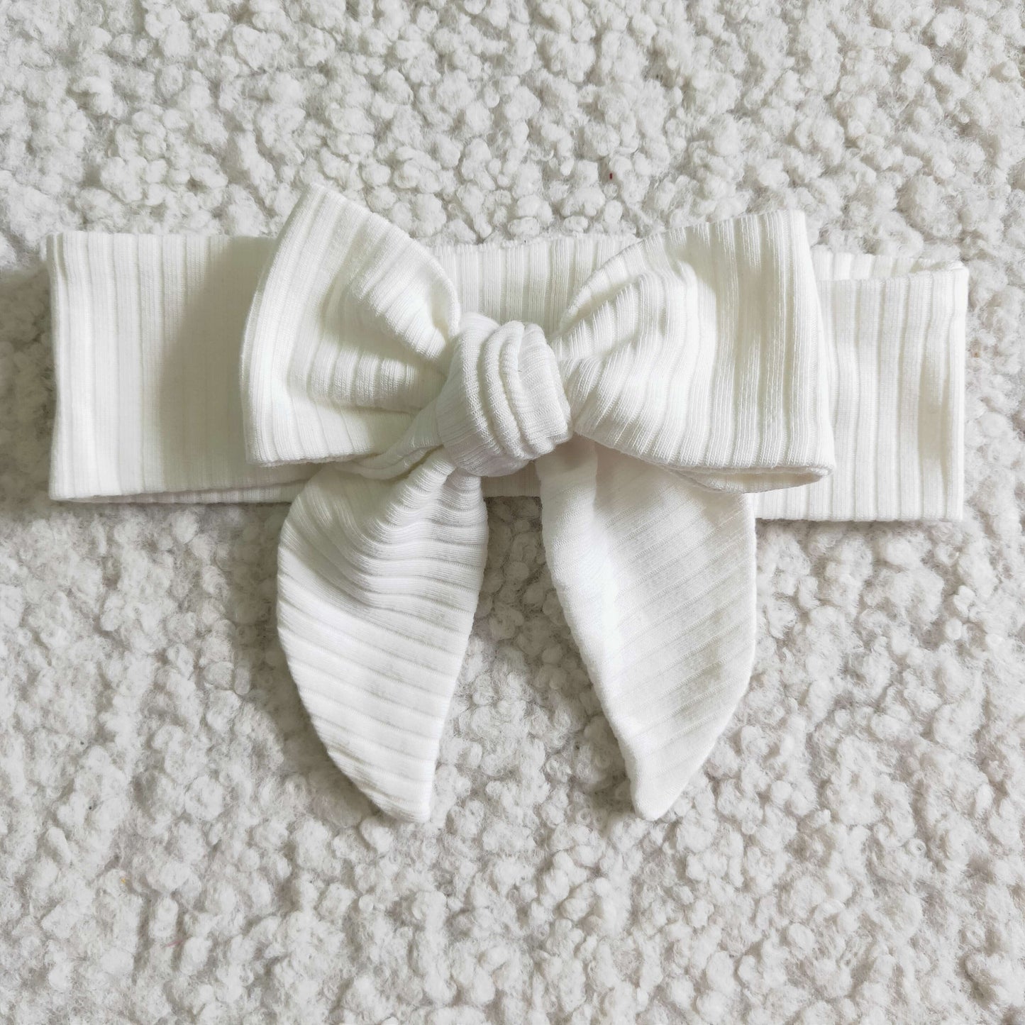 GBO0055 Baby Cute Baby Girls White Cotton Bummies Set + Headband