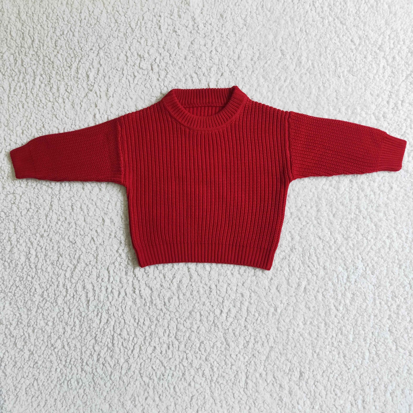 GT0036 Children's pink knitted sweater