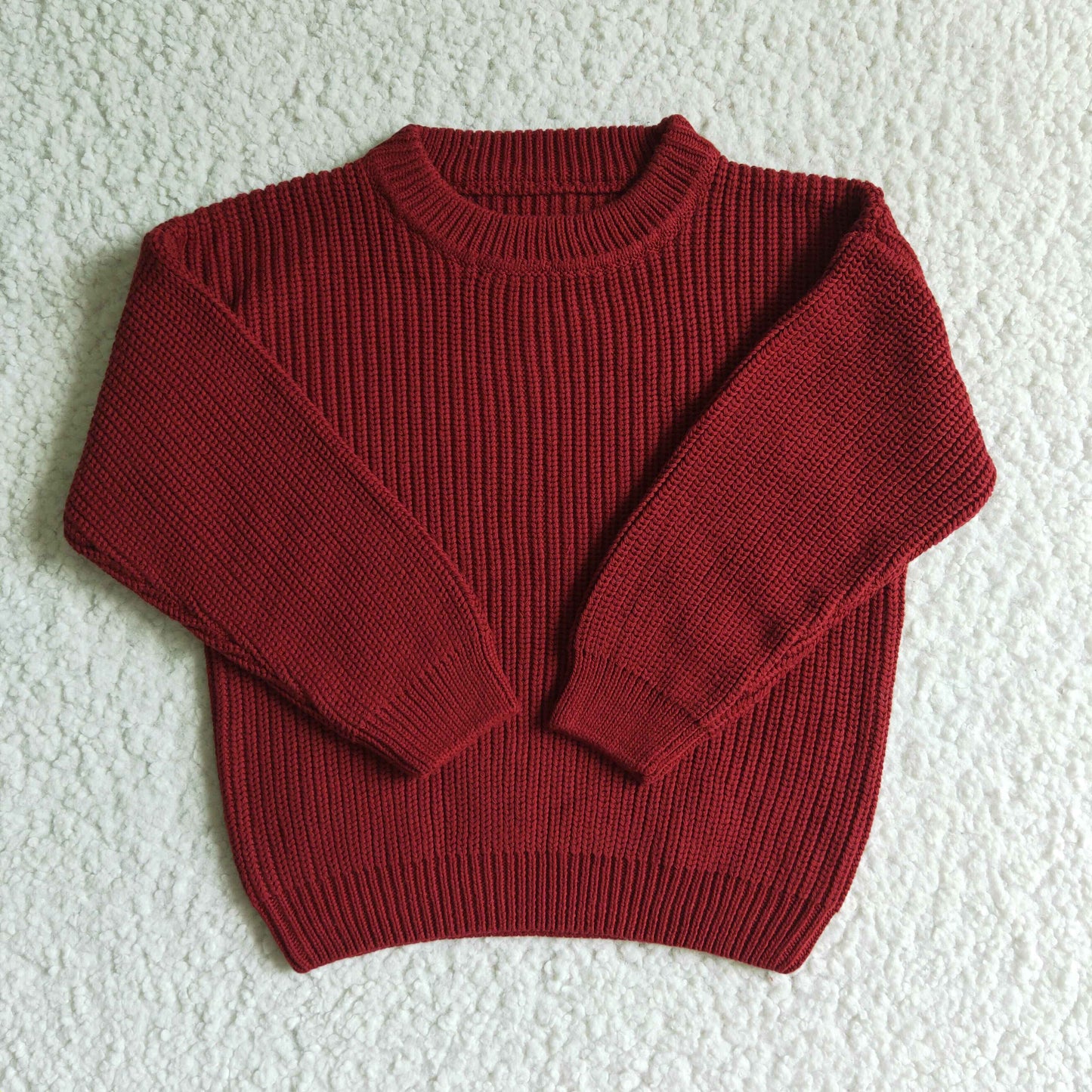 GT0030 Navy Knit Sweater For Kids