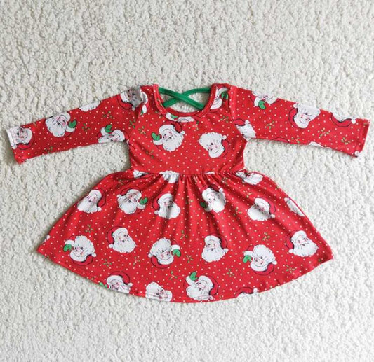 6 C10-18 Santa Girl Dress