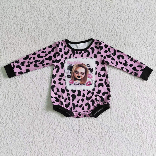 LR0142 Halloween cartoon baby romper