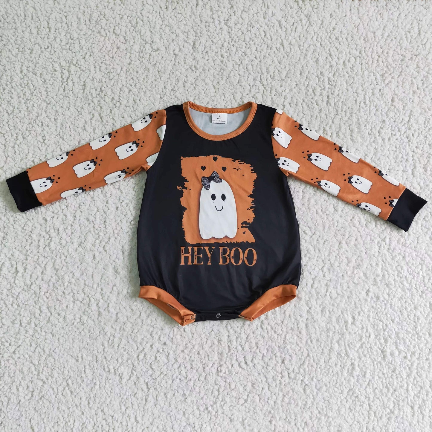 LR0136 Hey Boo Kids Romper