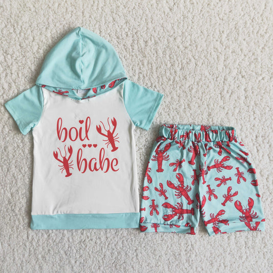 lobster boy hooded summer outfits