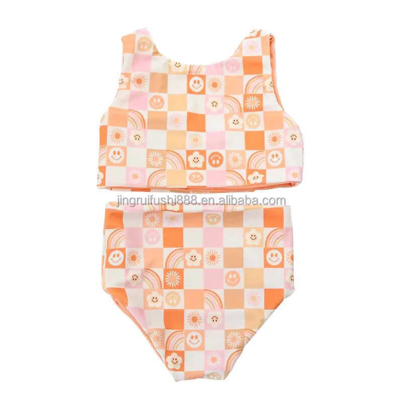orange swimsuit for girl