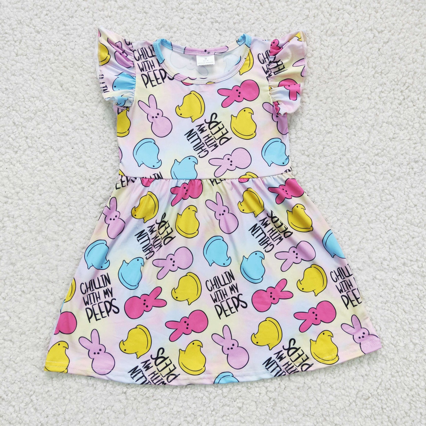 GSD0159 Peeps Girls Easter Dress