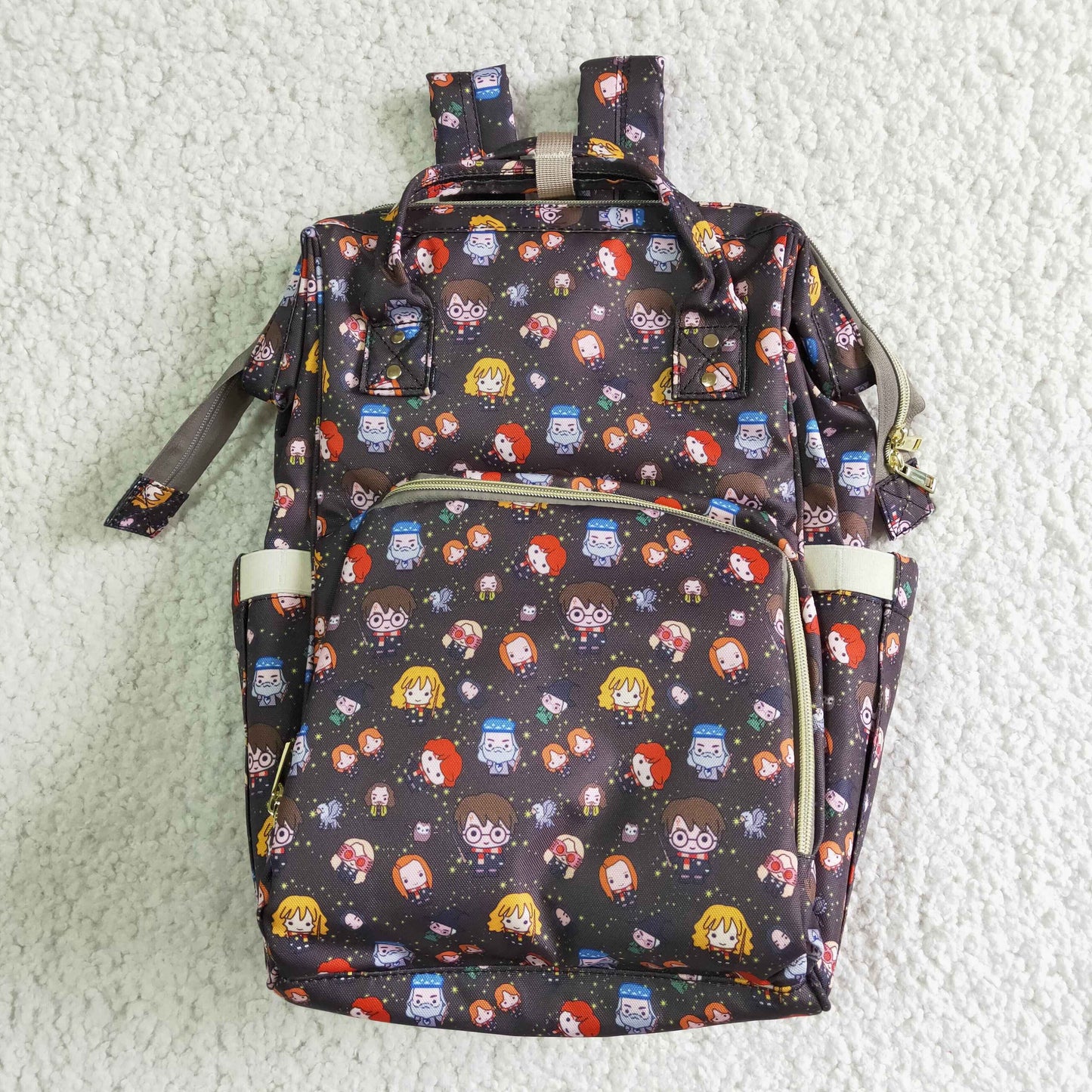 Classic cartoon watermelon baby kid's backpack diaper bag