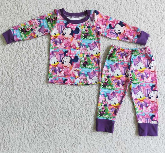 6 A1-4 Cartoon Mouse Boy Pajamas