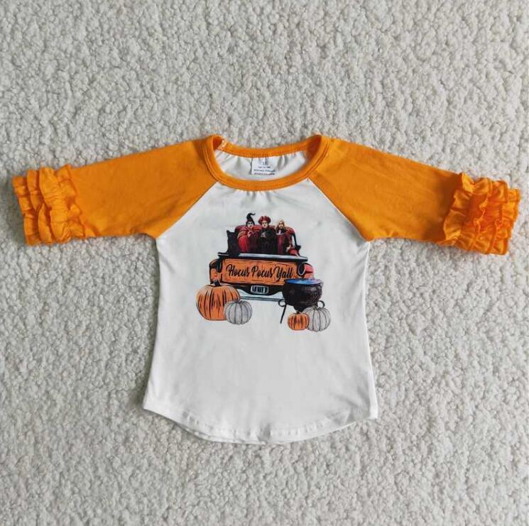 6 A3-17 Halloween Pumpkin Kids T-Shirt