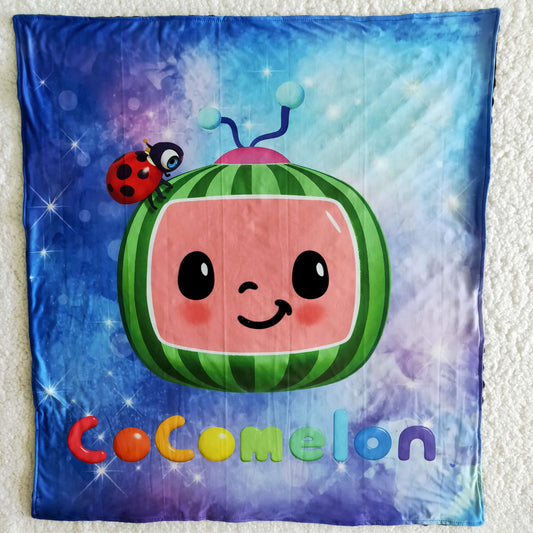 Cartoon Watermelon Baby Blanket Swaddle