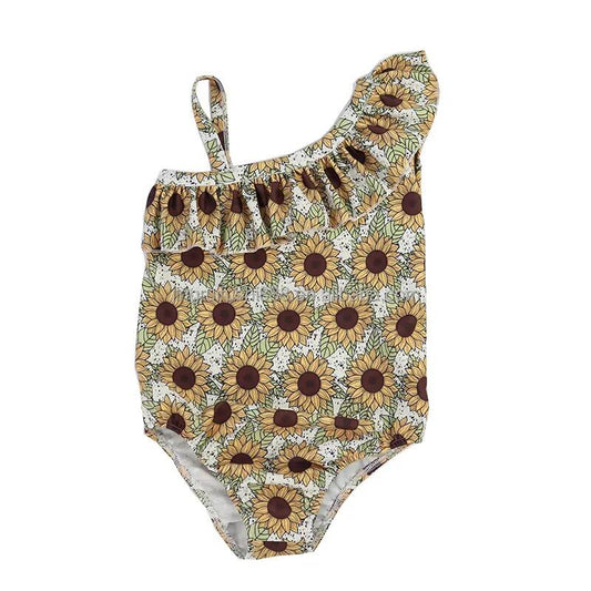 sunflower swimsuit for girl