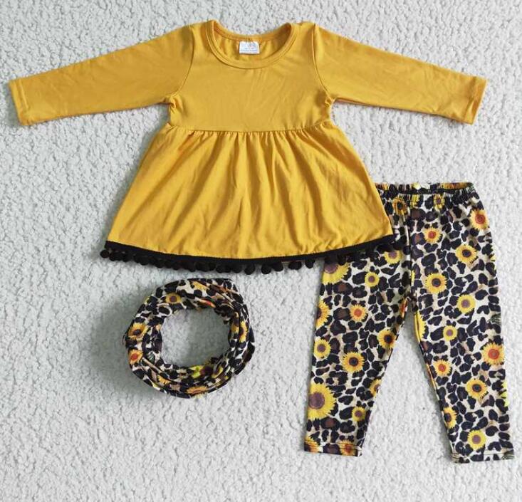 6 A20-30 sunflower girl leggings outfits