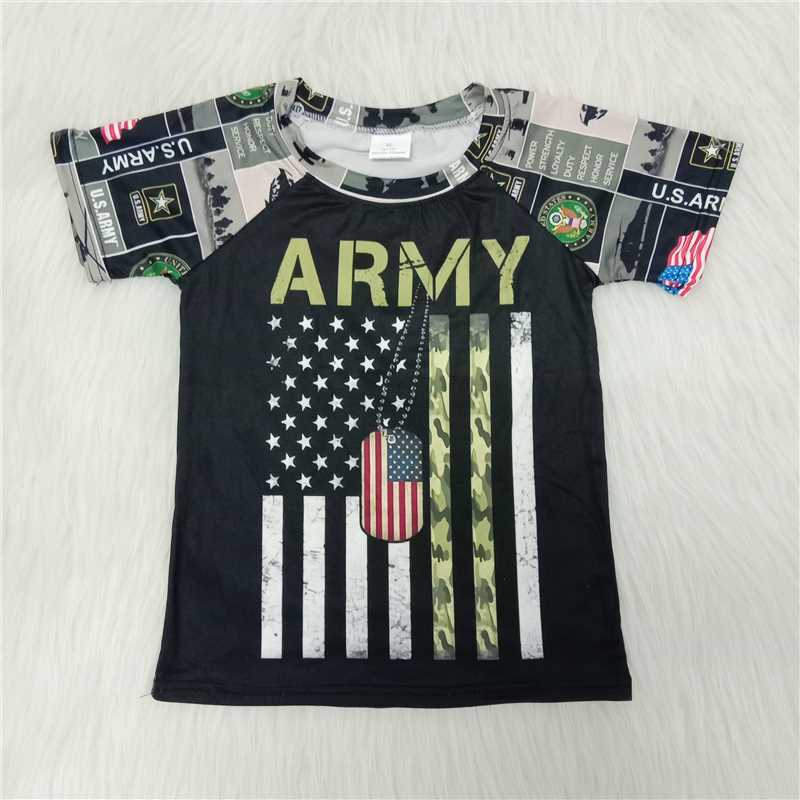 C7-2 Boys  Army T-Shirt