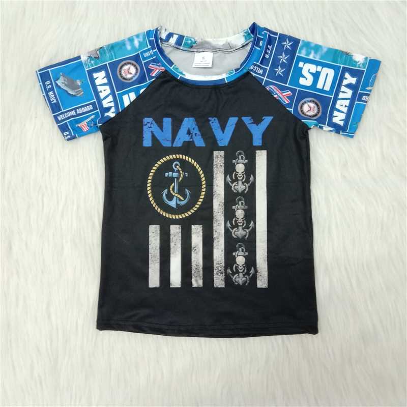 C7-10-1 Boys Air Force Short Sleeve T-Shirt