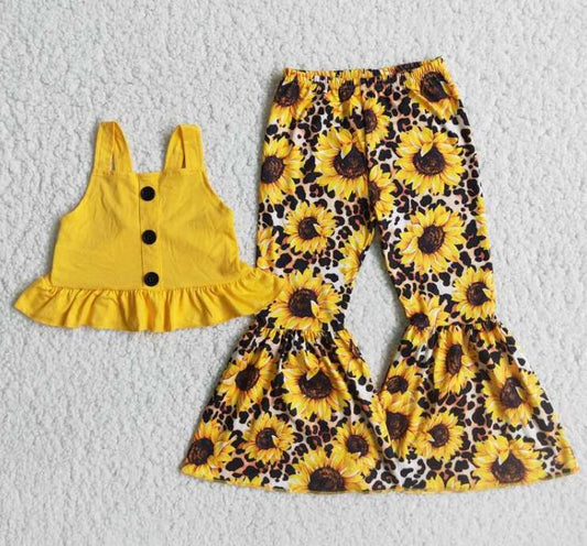 C8-22 sunflower crop top girl outfits