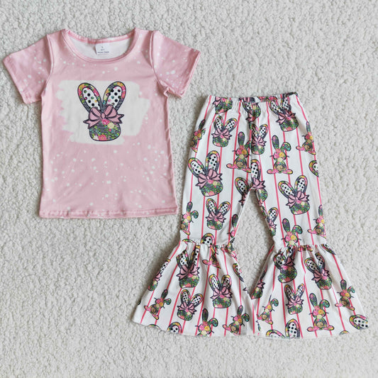 Cute bow bunny girl clothes